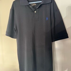 Polo by Ralph Lauren Black Polo with Blue Pony
